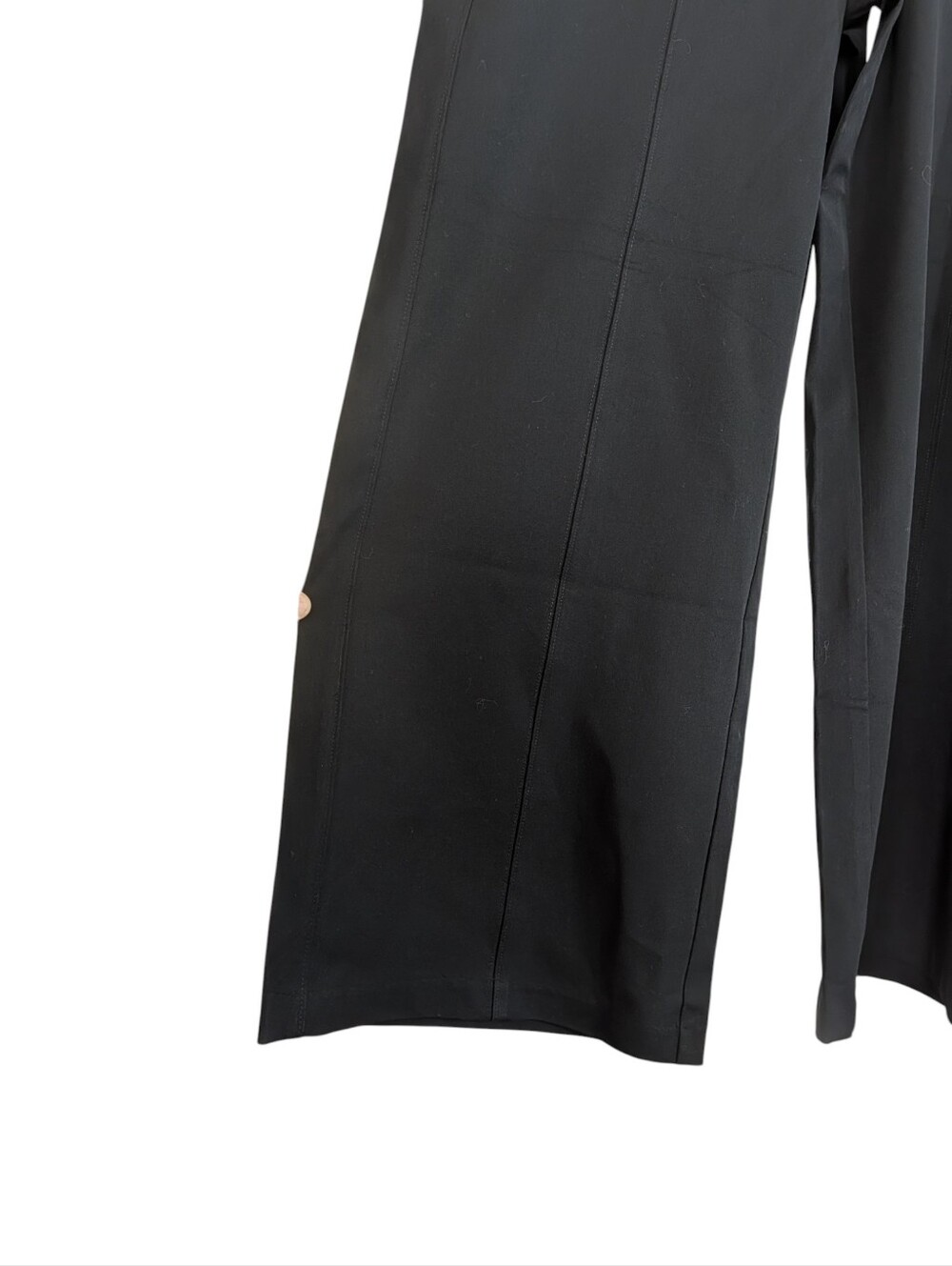 Old Navy High-Rise Pixie Wide Leg Pants XL NWT Black Pull-On Career Stretch - Picture 4 of 9
